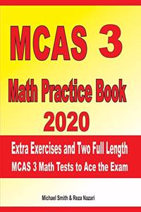 MCAS 3 Math Practice Book 2020