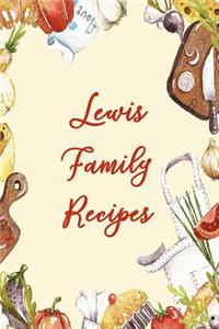 Lewis Family Recipes