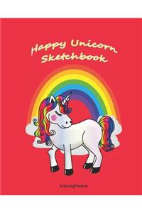 Happy Unicorn Sketchbook