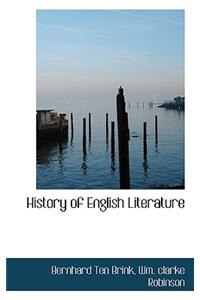 History of English Literature