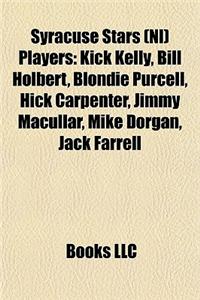 Syracuse Stars (NL) Players