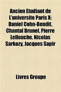 Ancien Etudiant de L'Universite Paris X