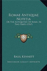 Romae Antiquae Notitia