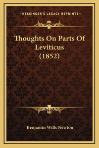 Thoughts on Parts of Leviticus (1852)