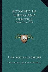 Accounts In Theory And Practice