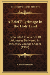 A Brief Pilgrimage In The Holy Land