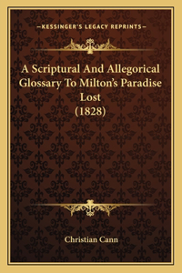 Scriptural And Allegorical Glossary To Milton's Paradise Lost (1828)