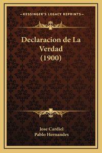 Declaracion de La Verdad (1900)