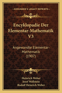 Encyklopadie Der Elementar-Mathematik V3