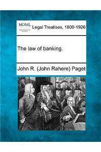 law of banking.