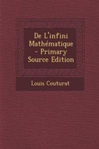 de L'Infini Mathematique