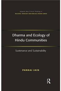 Dharma and Ecology of Hindu Communities