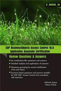SAP BusinessObjects Access Control 10.0 Application Associate Certification
