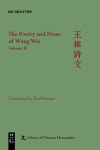Poetry and Prose of Wang Wei