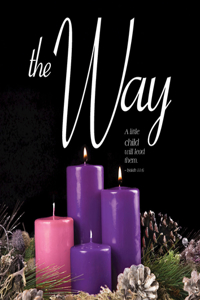 Way Advent Candle Sunday 2 Bulletin, Large (Pkg of 50), The
