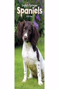 ENGLISH SPRINGER SPANIELS SLIM DIARY 202