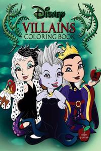 Disney Villains Coloring Book