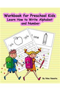 Workbook for Preschool Kids