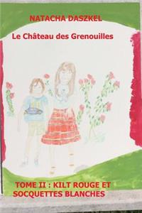 Kilt rouge et socquettes blanches