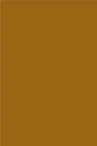 Journal Golden Brown Color Simple Plain Golden Brown