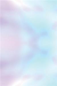 Pastel Purple and Blue Holographic Journal