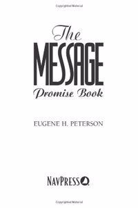 The Message Promise Book