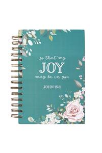 Journal Wirebound Large That Joy May Be in You - John 15:11