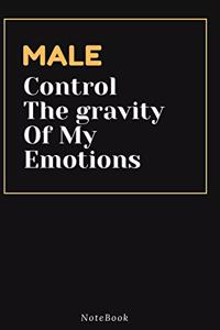 MALE Control The gravity Of My Emotions