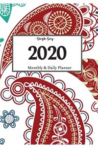 2020 Planner Daily and Monthly