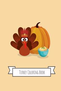 Turkey Coloring Book