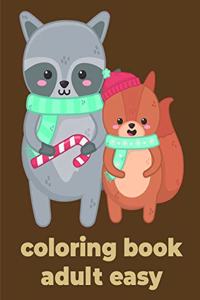 Coloring Book Adult Easy