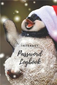Internet password logbook