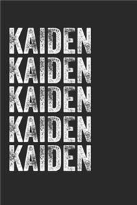 Name KAIDEN Journal Customized Gift For KAIDEN A beautiful personalized