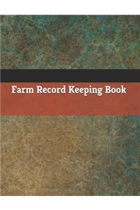 Farm Record Keeping Book