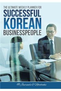 Ultimate Weekly Planner for Successful Korean Businesspeople