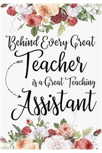 Behind Every Great Teacher is a Great Teaching Assistant