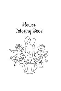 Flower Coloring Book