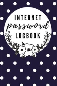Internet Password Logbook