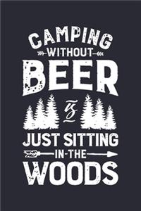 Camping Without Beer is Just Sitting in The Woods
