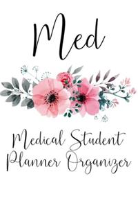 MED Medical Student Planner Organizer