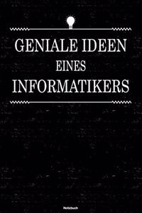 Geniale Ideen eines Informatikers Notizbuch