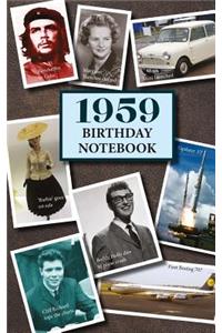 1959 Birthday Notebook