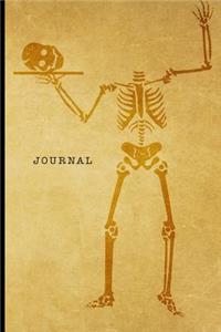 Scary Skull Journal