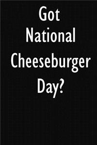 Got National Cheeseburger Day?