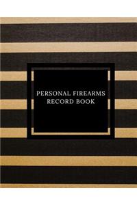 Personal Firearms Record book