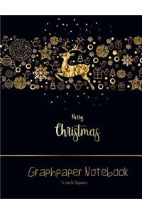 Graph Paper Notebook 1/4 Inch Square