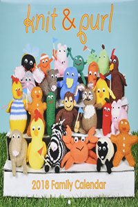 Knit & Purl 2018 SQ Family Calendar