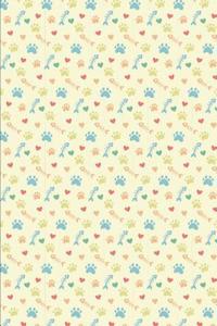 Cat Pattern - Paws and Fish