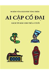 Sách tô màu cho tr&#7867; 4-5 tu&#7893;i (Ai C&#7853;p c&#7893; &#273;&#7841;i): Cu&#7889;n sách này có 40 trang tô màu không gây c&#259;ng th&#7859;ng nh&#7857;m gi&#7843;m vi&#7879;c n&#7843;n chí và c&#7843;i thi&#7879;n s&#79