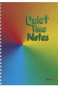 Quiet Time Notes: Rainbow Cover